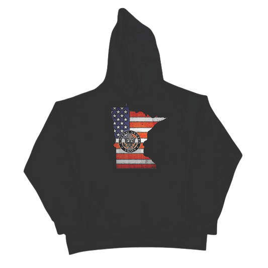 MN US Army - Black Hoodie