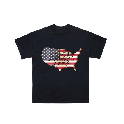 Party Like It's 1776 - Black T-Shirt