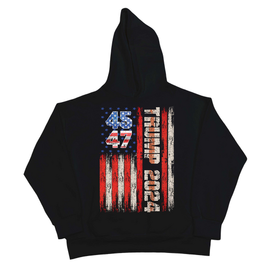 Trump 45 & 47 Hoodie