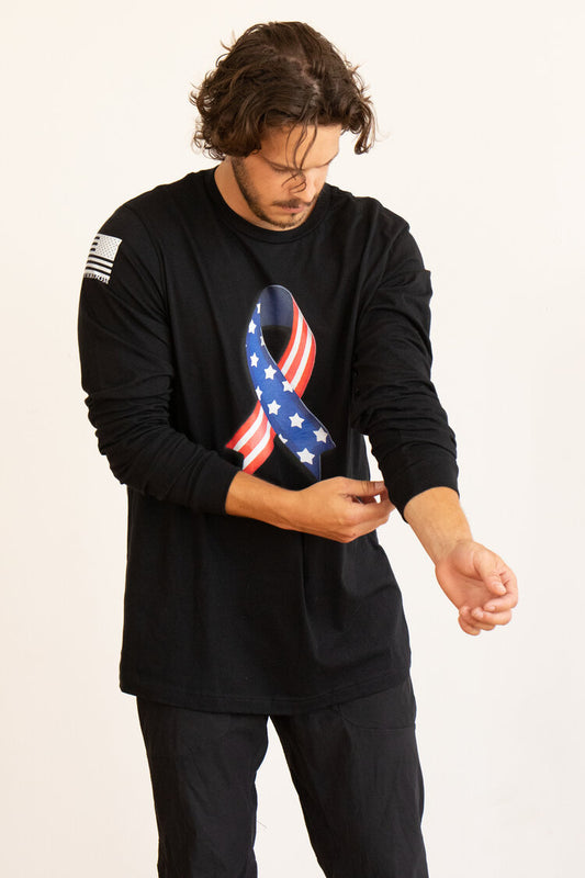 Flag Ribbon Long Sleeve