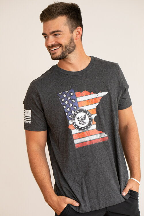 Navy Short Sleeve